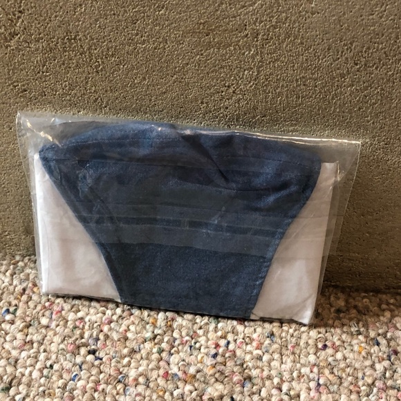 🆕 Draper James Chambray Face Mask - Picture 3 of 7